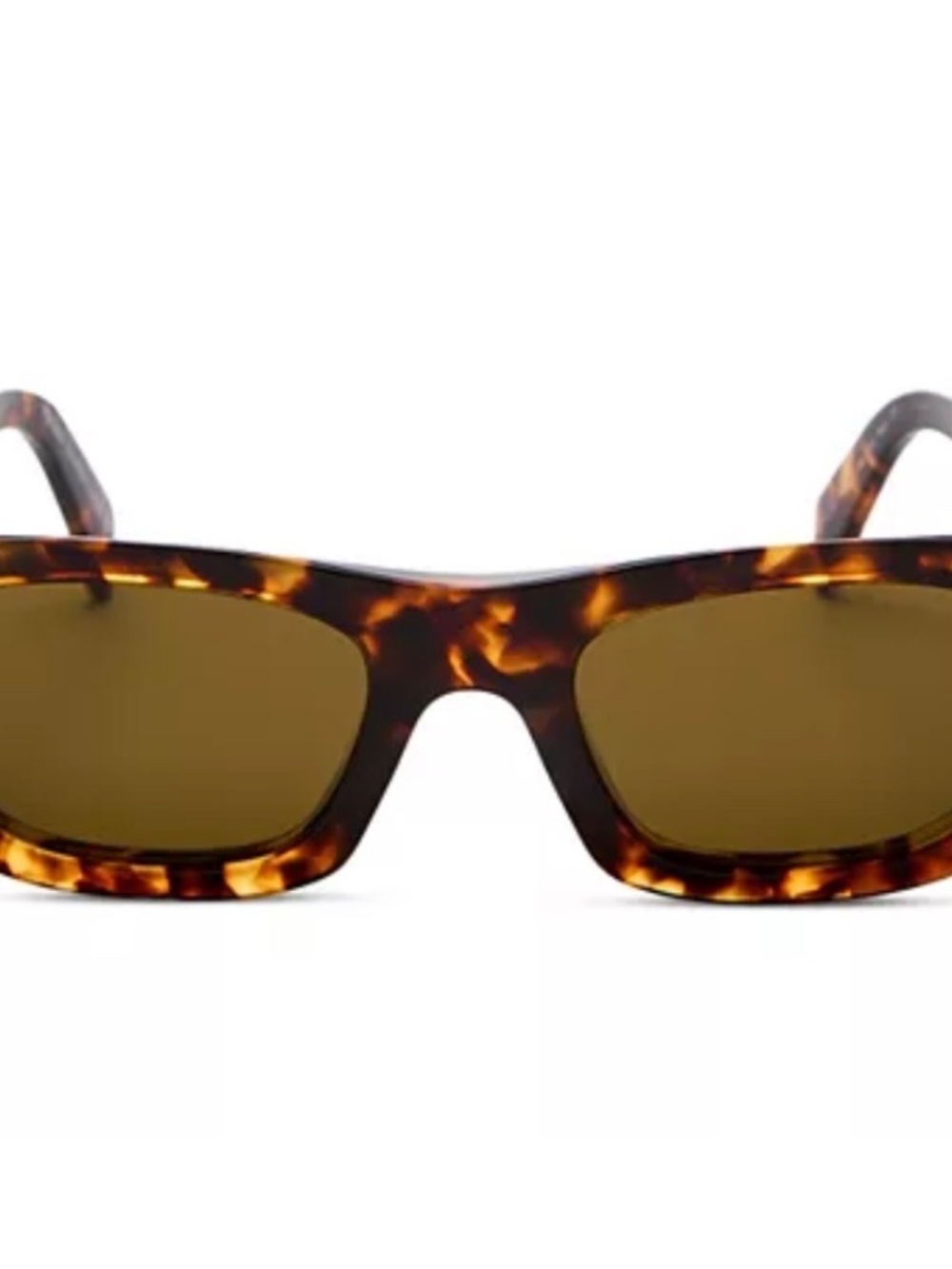 Authentic Prada 50mm Square Sunglasses Tortoise Brown – Excellent Condition - Picture 3 of 4